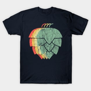 Retro Hops Vintage Colors T-Shirt